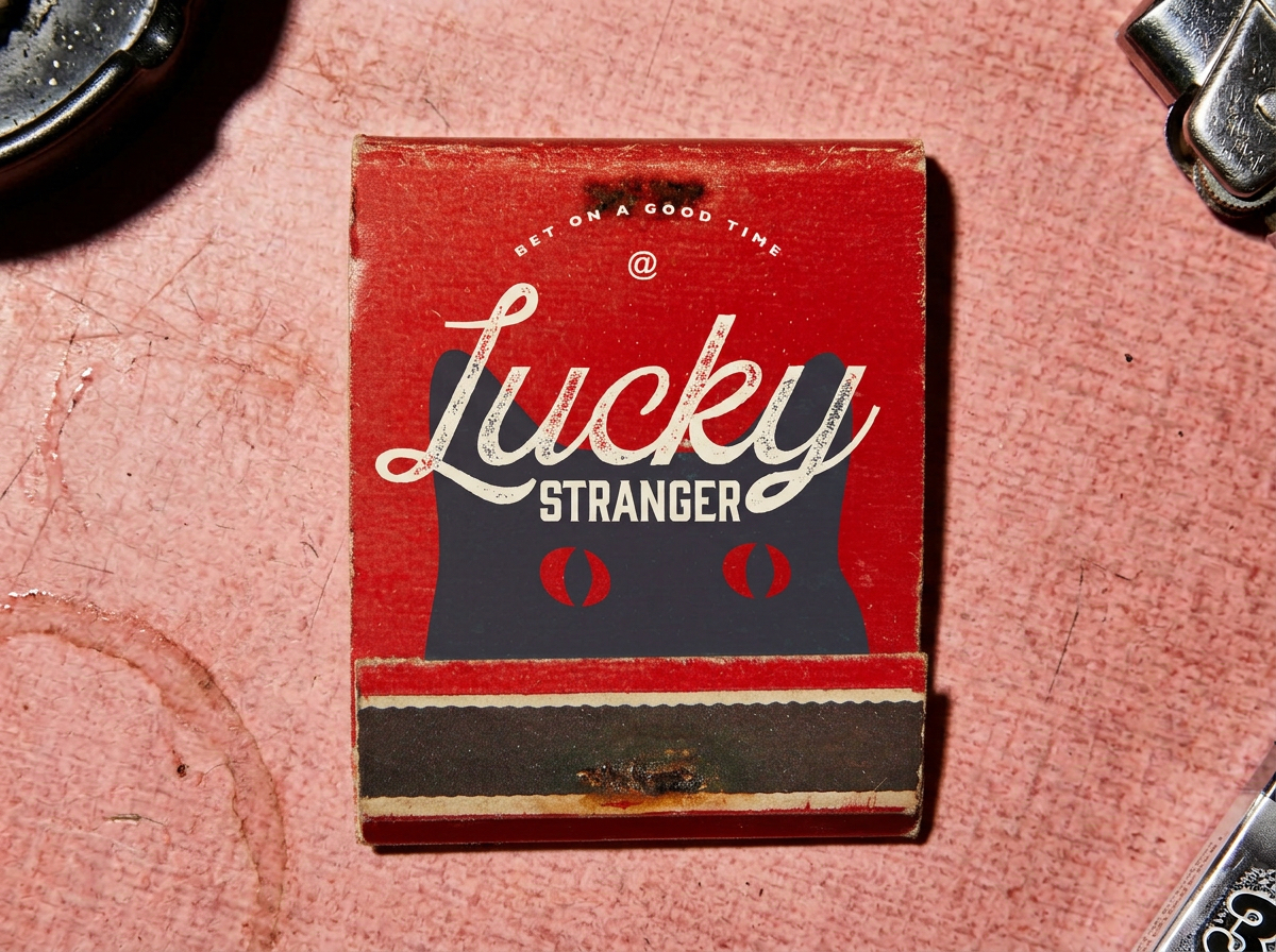Lucky Stranger matchbook