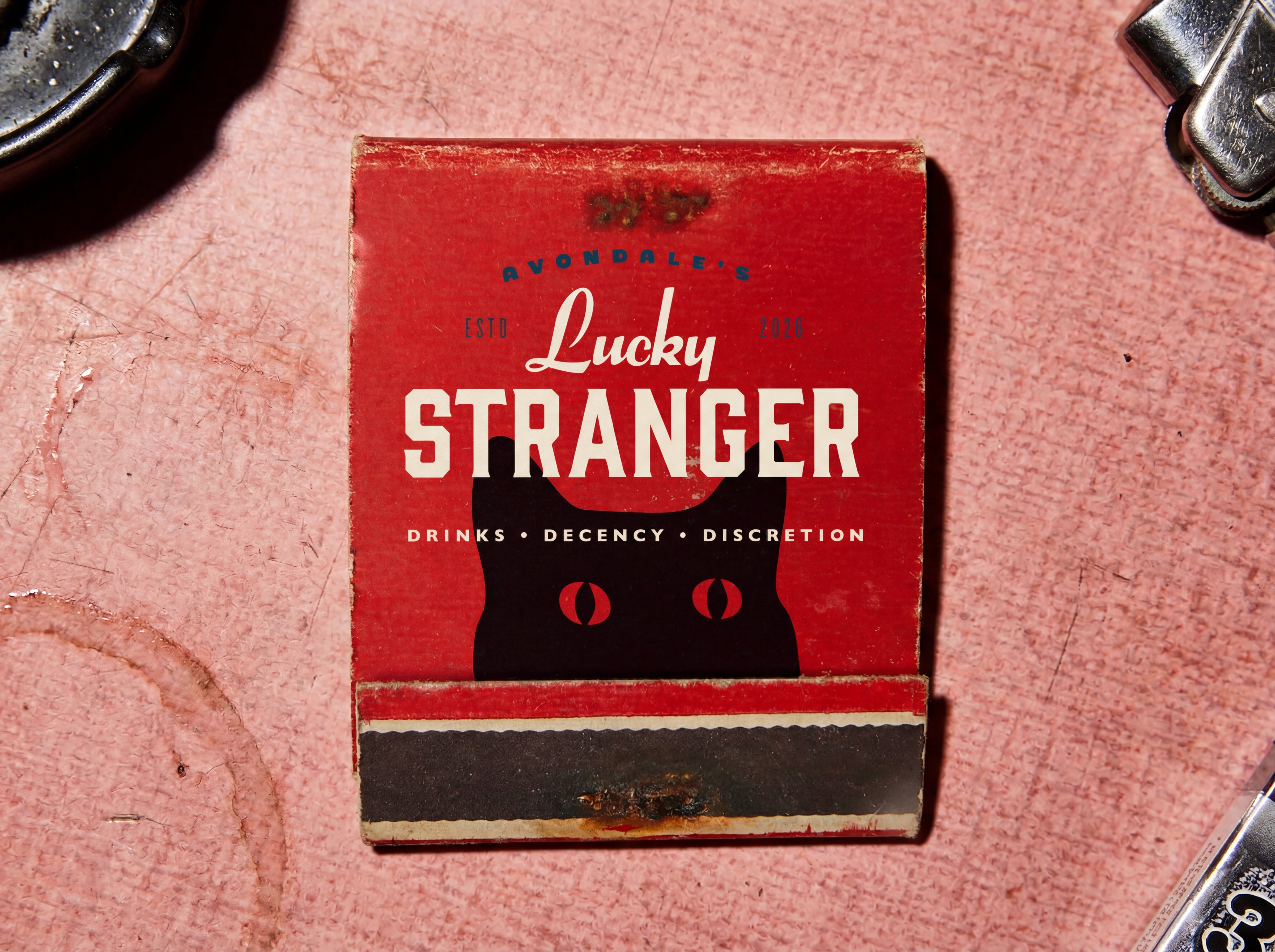 Stranger matchbook